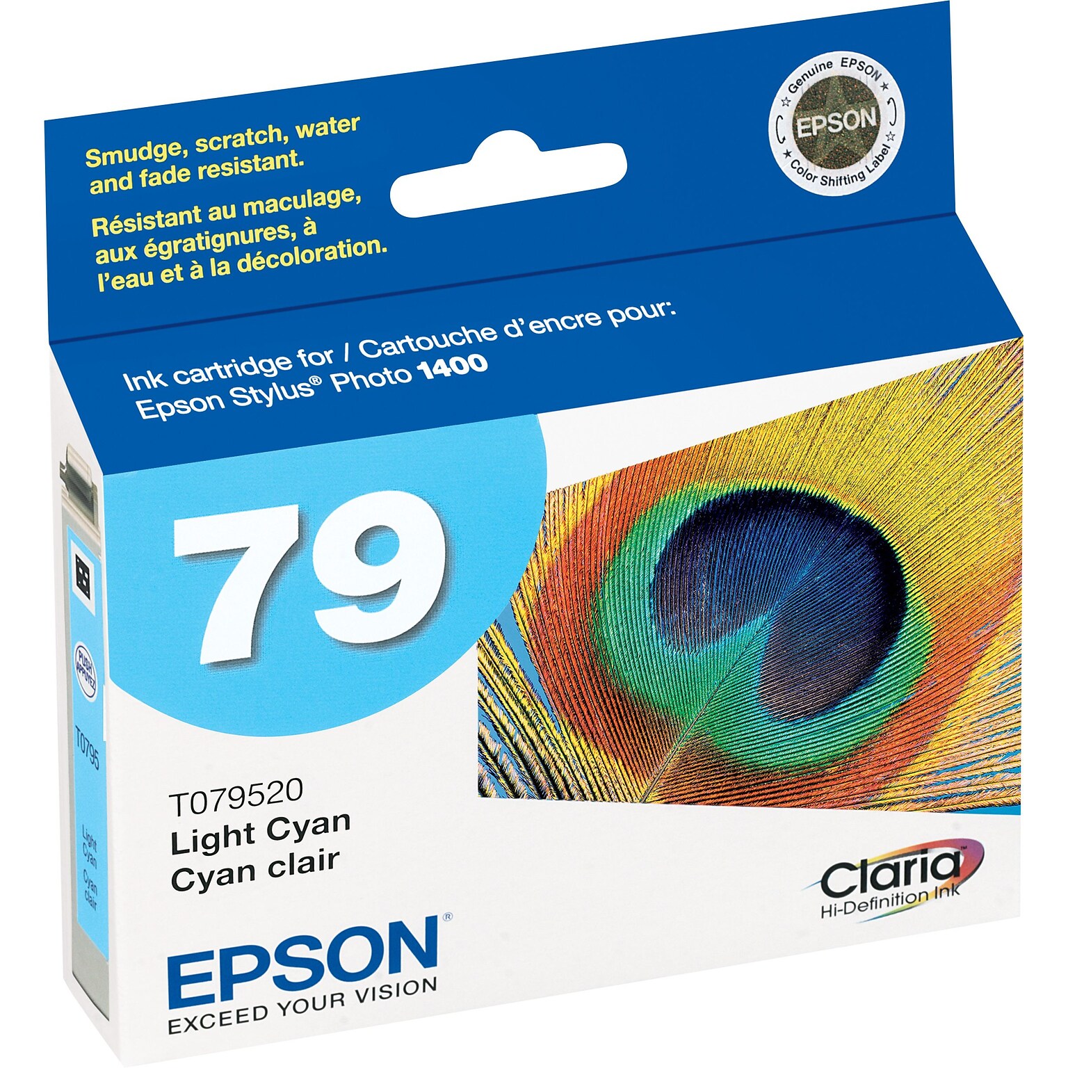 Epson T79 Light Cyan High Yield Ink Cartridge