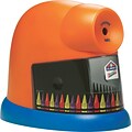 Elmers 1680 CrayonPro Electric Sharpener, Orange/Blue