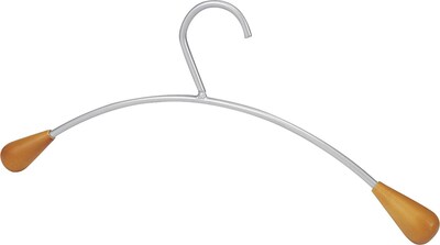 Alba Designer Hangers, 16 3/8W, 6/Bx
