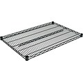 Alera™ Extra Industrial Wire Shelves, 36Wx24D, Black