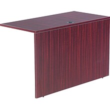 Alera™ Valencia Series U and L Groupings in Mahogany, Reversible Return/Bridge Shell, 48W