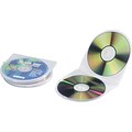 Innovera® CD/DVD Case; Polypropylene Sea Shell, Clear
