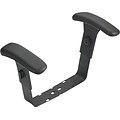 Safco® Creative Seating Adjustable T-Bar Arm Kit, Black
