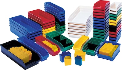 Quantum Storage Systems Dividers For Shelf Bins, 6 5/8 Width, 50/Ct (Dsb102/104/106)