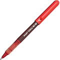 Pilot VBall Rollerball Pen, Extra Fine Point, Red Ink, Dozen (PIL53208)