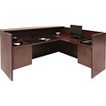 Regency Legacy 42H x 71W Double Box File Pedestal Reception Desk, Cherry (LRDRT2BFCH)