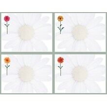 Great Papers® Daisies 4-Up Postcards, 40/Pack