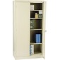 Tennsco® Standard Steel Storage Cabinet, Non-Assembled, 72Hx36Wx18D", Putty