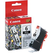 Canon 6 Black Standard Yield Ink Cartridge (4705A003)