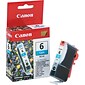 Canon 6 Cyan Standard Yield Ink Cartridge (4706A003)