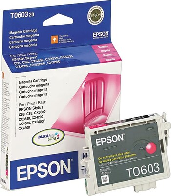 Epson T60 Magenta Standard Yield Ink Cartridge