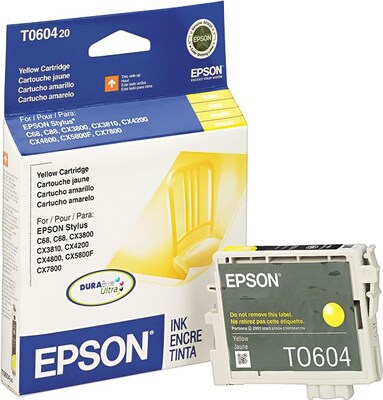 Epson T60 Yellow Standard Yield Ink Cartridge