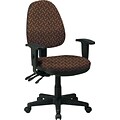 Office Star Custom Ergonomic Chair with Adjustable Arms, Nugget