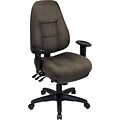 Office Star® Super Ergonomic High-Back Chair, Gold Dust