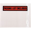 Packing List Enclosed Labels, 4 1/2 x 5 1/2, 100/Pack