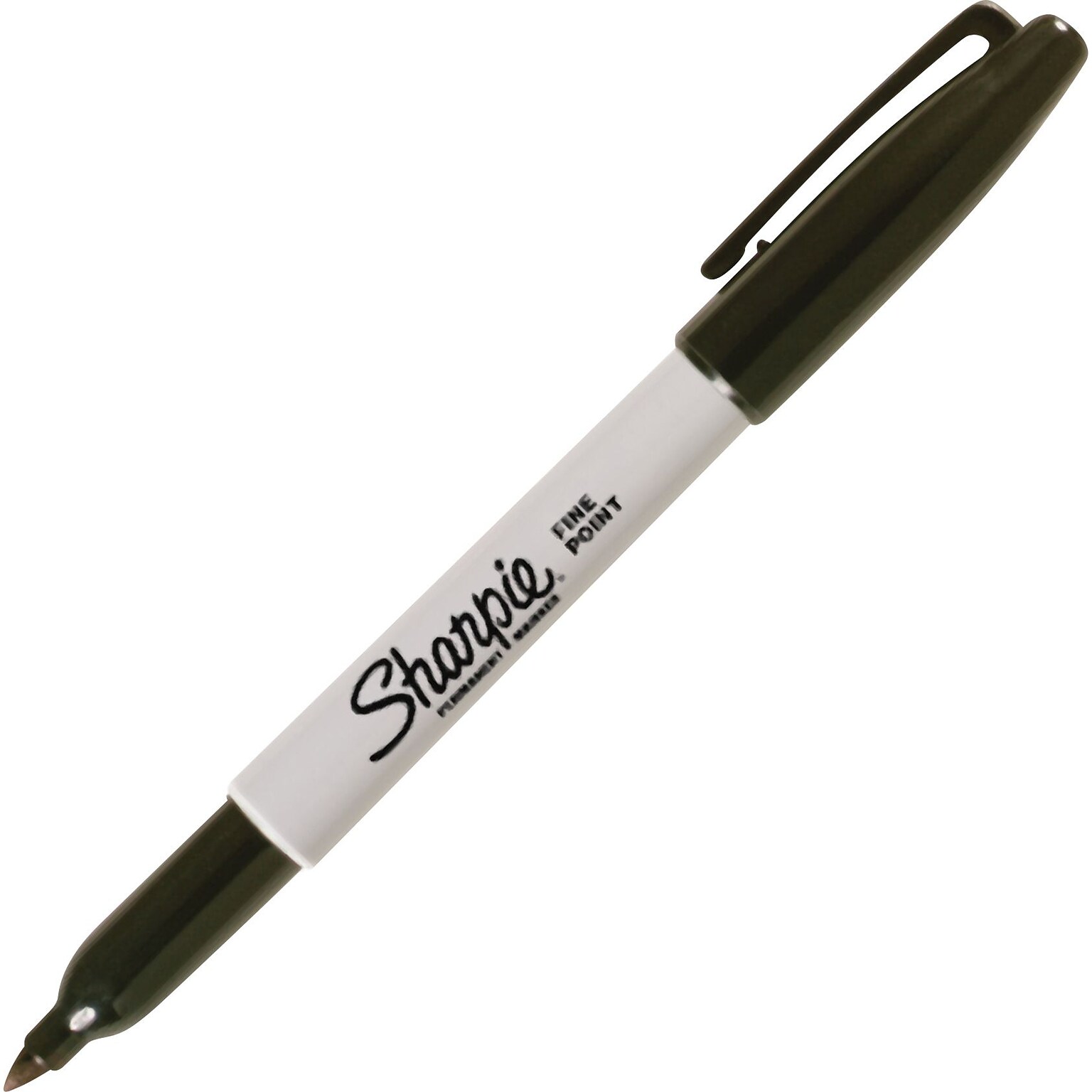 Sharpie® Permanent Markers, Fine Tip, Black (30051)