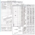 Dome Simple Weekly Bookkeeping Record, 8.75 x 11.25, Black (600)