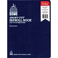 Dome Short-Cut Payroll Book, 8 Columns, 11.25 x 8.75, Navy (650)
