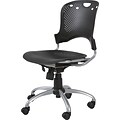 Balt Polypropylene Computer and Desk Chair, Black (34552)