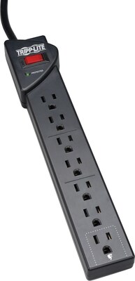 Tripp Lite PROTECT IT!® 7-Outlet 1080 Joule Surge Suppressor With 12 Cord