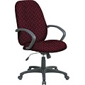 Office Star Custom High-Back Executive Chair, Inferno