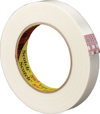 Scotch® Medium Grade Filament Tape, 3/4 x 60 yds., 48 Rolls (897)