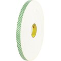Scotch® #4004 Double Sided Polyurethane Foam Tape, 1/2x18 yds., 1/4 , Roll, 1/Pack