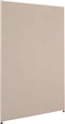 HON Verse Panel, 36W x 60H, Light Gray Finish, Gray Fabric (BSXP6036GYGY)