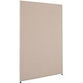 HON Verse Panel, 36W x 60H, Light Gray Finish, Gray Fabric (BSXP6036GYGY)