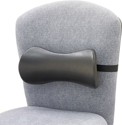 Safco® Memory Foam Backrests Smooth Surface, Black