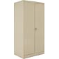Tennsco Standard 72" Steel 4 Shelf Storage Cabinet, Putty (TNN1480PY)