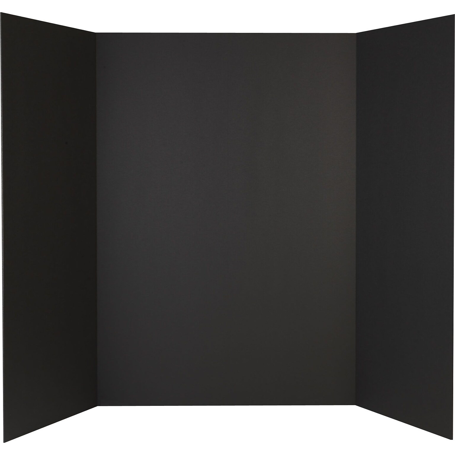 Staples® Tri-Fold Foam Presentation Board, 4x3, Black (902091)