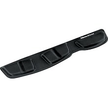 Fellowes Keyboard Palm Support, Fabric, Black