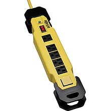 Tripp Lite 6 Outlet Surge Protector, 6 Cord, 900 Joules (TLM615SA)