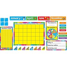 Year Around Calendar Bulletin Board Set, 100+ pieces