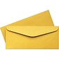 Quality Park Gummed Kraft Business Envelopes, 4 1/2" x 10 3/8", Brown, 500/Bx