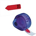 Redi-Tag Tape Flag Refill, Sign Here, Red, 120/Roll, 2 Rolls/Pack (93022)