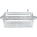 Alera™ Industrial Wire Shelving Components; Sliding Wire Basket, 8Hx18Wx18D