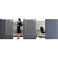 Quartet Non-Tackable Workstation Privacy Screen, 48H x 36W, Translucent, Polycarbonate (WPS1000)