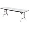 Iceberg® Premium Wood Laminate Folding Tables, 96x30, Gray