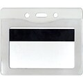 Advantus Security Badge Holder, Horizontal Style, 3 7/8 x 2 5/8