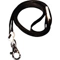 Advantus 36 Deluxe Safety Lanyard With Lobster Claw Hook, Black, 24/Box (AVT75421)
