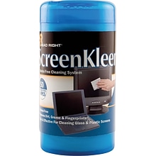 Read Right Alcohol-Free ScreenKleen, 50/Tub (REARR1491)