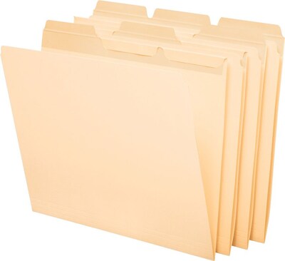 Pendaflex Ready-Tab File Folders, Letter Size, 3 Tab, Manila, 50/Box (42336)