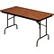 Iceberg® Premium Wood Laminate Folding Tables, 96x30, Oak