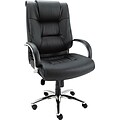 Alera™ Ravino Big and Tall Series Leather Swivel/Tilt Chairs, High Back, 450lb. Capacity
