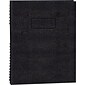 Blueline EcoLogix NotePro 1-Subject Professional Notebooks, 8.5" x 11", College Ruled, 100 Sheets, Black   (REDA10200EBLK)