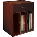 Safco Sorrento Collection in Bourbon Cherry, Optional Hutch Organizers, Vertical
