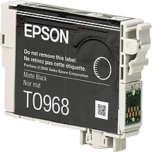 Epson T96 Ultrachrome Black Matte Standard Yield Ink Cartridge (T096820)