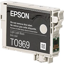 Epson T96 Ultrachrome Light Light Black Standard Yield Ink Cartridge (T096920)